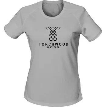 Dámské tričko Dámské funkční tričko Torchwood - světle šedá