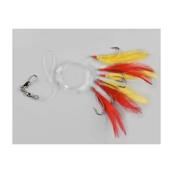 SPRO Hotový návazec Makreel Paternoster Red/Yellow 3 háčky