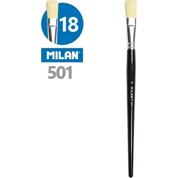 Umělecký štětec Milan Štětec plochý MILAN č.18 - 501 447106