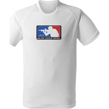 Pánské tričko Funkční tričko Major League Infidel - bílá