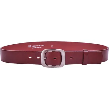 Módní doplněk Dámský kožený pásek Penny Belts 9995 bordó 105 cm