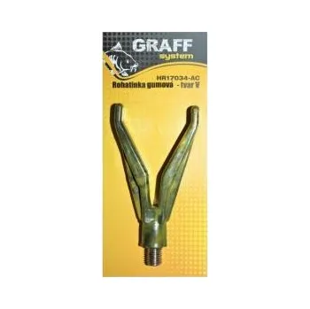 Graff System Rohatinka gumová V camo/zelená