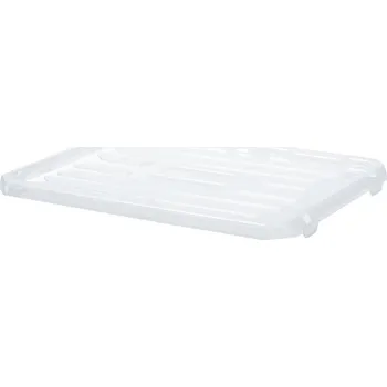 Úložný box Plastové veko k transparentnému úložnému boxu 30 x 20 x 2 cm