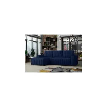 Sedací souprava FALCO Rohová sedací souprava Hugo levá tmavě modrá