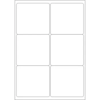 Speciální papír Etikety PRINT 99,1x93,1 mm barevné signální (100xA4)