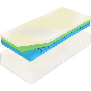 Matrace Curem CUREM C4500 25 cm - jedinečně poddajná paměťová matrace 80 x 220 cm, snímatelný potah