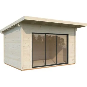 Zahradní stavba Zahradní domek Grace 11,2 m2 s posuvnými dveřmi s dvojitým sklem