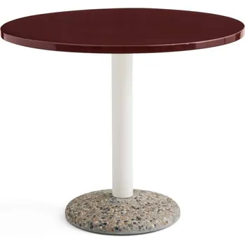 Jídelní stůl HAY Stůl Ceramic Ø90, bordeaux