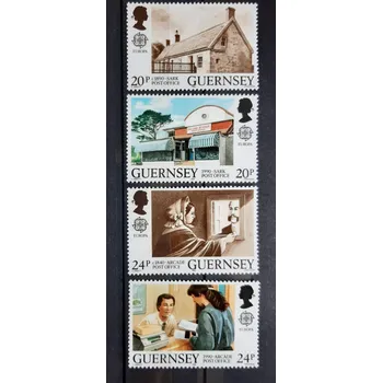 Sběratelství Guernsey ** 483/6 Europa, pošta