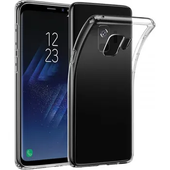 Pouzdro na mobilní telefon Silikonový obal pro Samsung Galaxy S9 G960F - průhledný