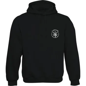 Pánská mikina Mikina s kapucí 73. tankový prapor Simple - černá