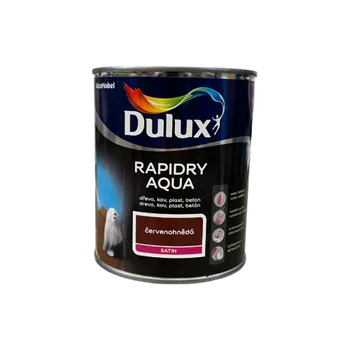 barva a nátěr na dřevo Dulux Rapidry AQUA Červenohnědá 0,75 l