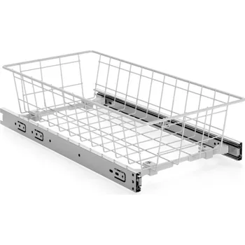 Odpadkový koš Interex design Výsuvný koš s tlumením LIVERO / Bílá 250 - 310 mm 120 mm