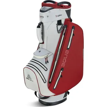 Golfový bag Big Max Aqua Style 4 cart bag, off white/merlot