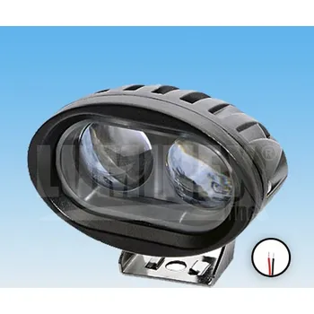 Pracovní světlo LED pracovní světlomet modrý - 800 lm, 10-80V + 0,35 m kabel (LED výstražné bodové světlo modré 12-80V)