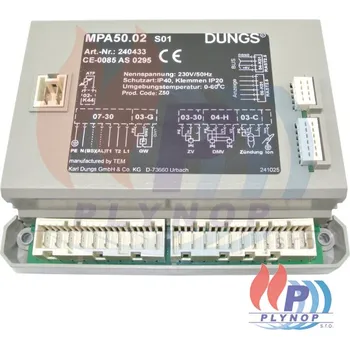 Příslušenství ke kotli Zapalovací automatika MPA 50.02 V3.01 BUDERUS Logatop AE434 X - 63029504