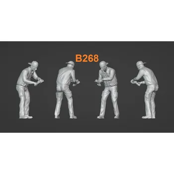 Příslušenství k autodráze Figurka, postavička mechanika B268