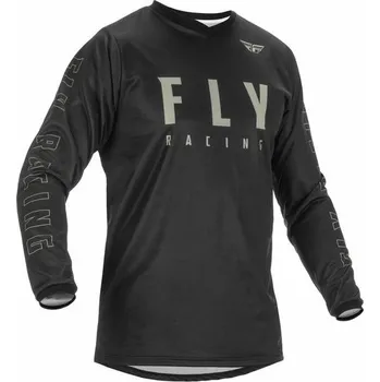 cyklistický dres FLY RACING dres F-16 USA 2022 BLACK/GREY - M