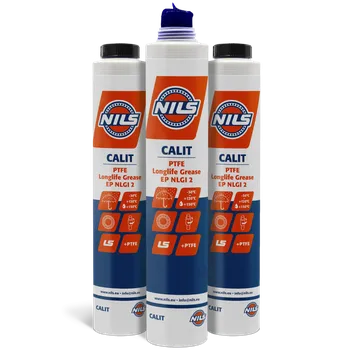 Plastické mazivo NILS CALIT EP2 lithiové mazivo teflonová vazelína PTFE na ložiska kartuše LS 400 g