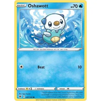 Karetní hra Pokémon karta Oshawott 041/189