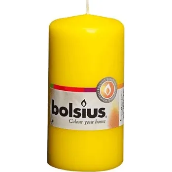 Bolsius Válec 60x120 žlutá svíčka Ral 236 gram