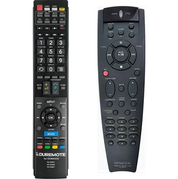 Dálkový ovladač KENWOOD RC-R0507, RC-R0607, RC-R0608 + ovládání TV (mini TV) - dálkový ovladač duplikát