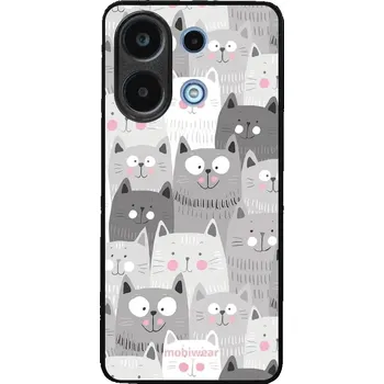 Pouzdro na mobilní telefon Lesklý kryt Mobiwear Glossy - Xiaomi Redmi Note 13 4G - G045G - Kočičky (Prémiové lesklé pouzdro, obal, kryt Mobiwear Glossy na mobil Xiaomi Redmi Note 13 4G - G045G - Kočičky, materiál Plast + TPU silikon - krytí po všech stranách, neošoupatelný potisk,)