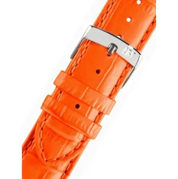 Řemínek na hodinky Kožený řemínek Morellato Samba 2704656.086 M, oranžový - 20 mm