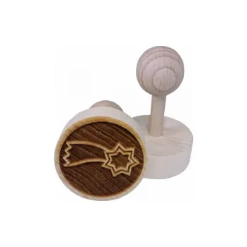 Razítko Dřevěné razítko na těsto, sušenky - KOMETA