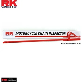 Kalibr/Měrka na řetězy - pro měření vytažení řetězu a správné so