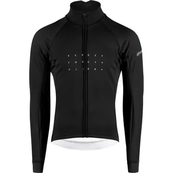Cyklistické oblečení Force SENSE černá zimní cyklistická bunda + sleva 300,- na příslušenství L + DÁREK + Doprava ZDARMA