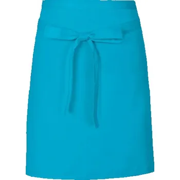 Pracovní zástěra Link Kitchen Wear Gastro zástěra X984 Turquoise -ca. Pantone 312 70 x 50 cm
