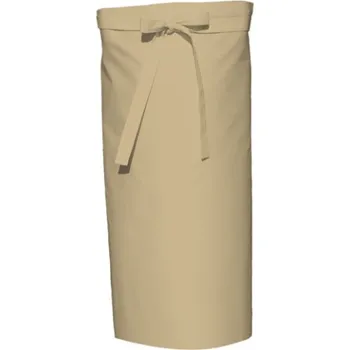 Pracovní zástěra Link Kitchen Wear Kuchařská zástěra X970 Sand 100 x 70 cm