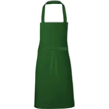 Pracovní zástěra Link Kitchen Wear Grilovací zástěra X993 Bottle Green -ca. Pantone 560 73 x 80 cm