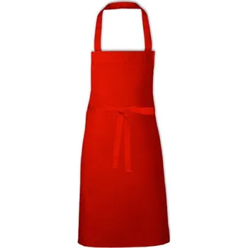 Pracovní zástěra Link Kitchen Wear Klasická grilovací zástěra X1008 Red -ca. Pantone 200 80 x 70 cm
