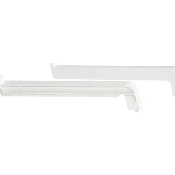 Lišta ukončovací 260 mm bílá L+P