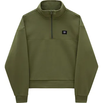 Pánská mikina Mikina Vans LEIGHTON MOCK NECK FLEECE Olivine velikost M