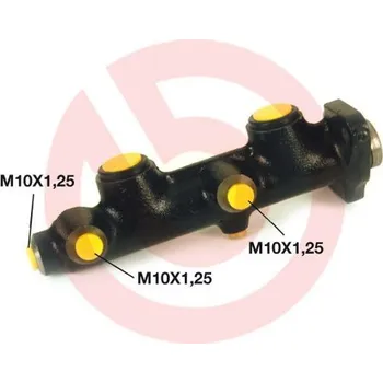 Brzdový válec Hlavní brzdový válec, , BREMBO, M 23 105