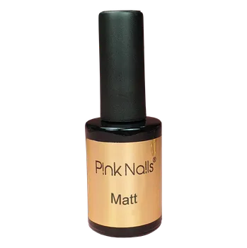 Lak na nehty UV Quick finish matt gel lak 10ml