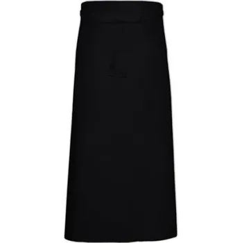 Pracovní zástěra Link Kitchen Wear Bistro zástěra X961T Black 120 x 100 cm