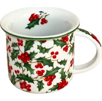 Český porcelán, a.s., Dubí Hrnek Tina, 250 ml, cesmína, porcelán Dubí