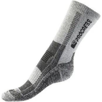 Pánské ponožky Trekové ponožky PROGRESS Trekking šedá Velikost: 46-47