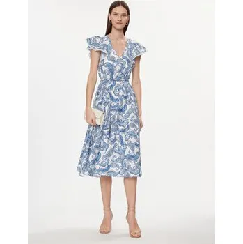 Dámské šaty Nissa Každodenní šaty RZ14825 Modrá Regular Fit 38