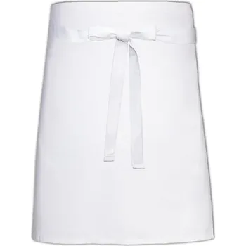 Pracovní zástěra Link Kitchen Wear Pekařská zástěra X997 White 90 x 50 cm