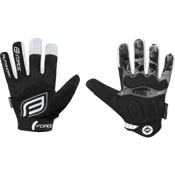 Cyklistické rukavice rukavice FORCE KID MTB AUTONOMY, černé Velikost: S + Výměna dárku do konce ledna 2026