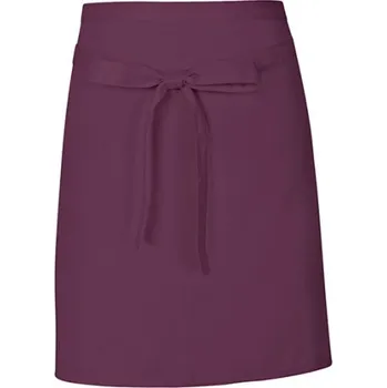 Pracovní zástěra Link Kitchen Wear Gastro zástěra X984 Aubergine -ca. Pantone 5115 70 x 50 cm