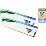 PATRIOT VIPER ELITE 5 WHITE RGB 32GB DDR5 7000MHz DIMM CL38 Kit 2x 16GB