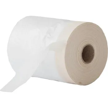 Zakrývací fólie na malování Zakrývací fólie s papírovou páskou 270 cm x 16 m