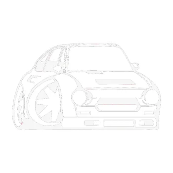 Polep vozidla SAMOLEPKA Škoda 110r karikatura pravá (09 - bílá) NA AUTO, NÁLEPKA, FÓLIE, POLEP, TUNING, VLASTNÍ TEXT, TISK, AUTOSAMOLEPKY.cz, POLEPY, OBRÁZEK, LOGO, SAMOLEPKY