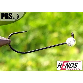 Rybářský háček Tungstenová jigovka HENDS velikost 2 barva Silver - 0,4g